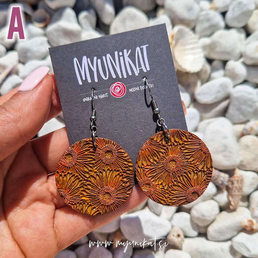 U513A-unikatni-uhani-soncnica-sunflower-nakit-myunikat-TjasaVodeb-