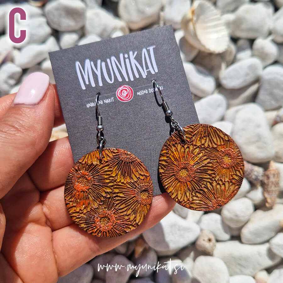 U513C-unikatni-uhani-soncnica-sunflower-nakit-myunikat-TjasaVodeb