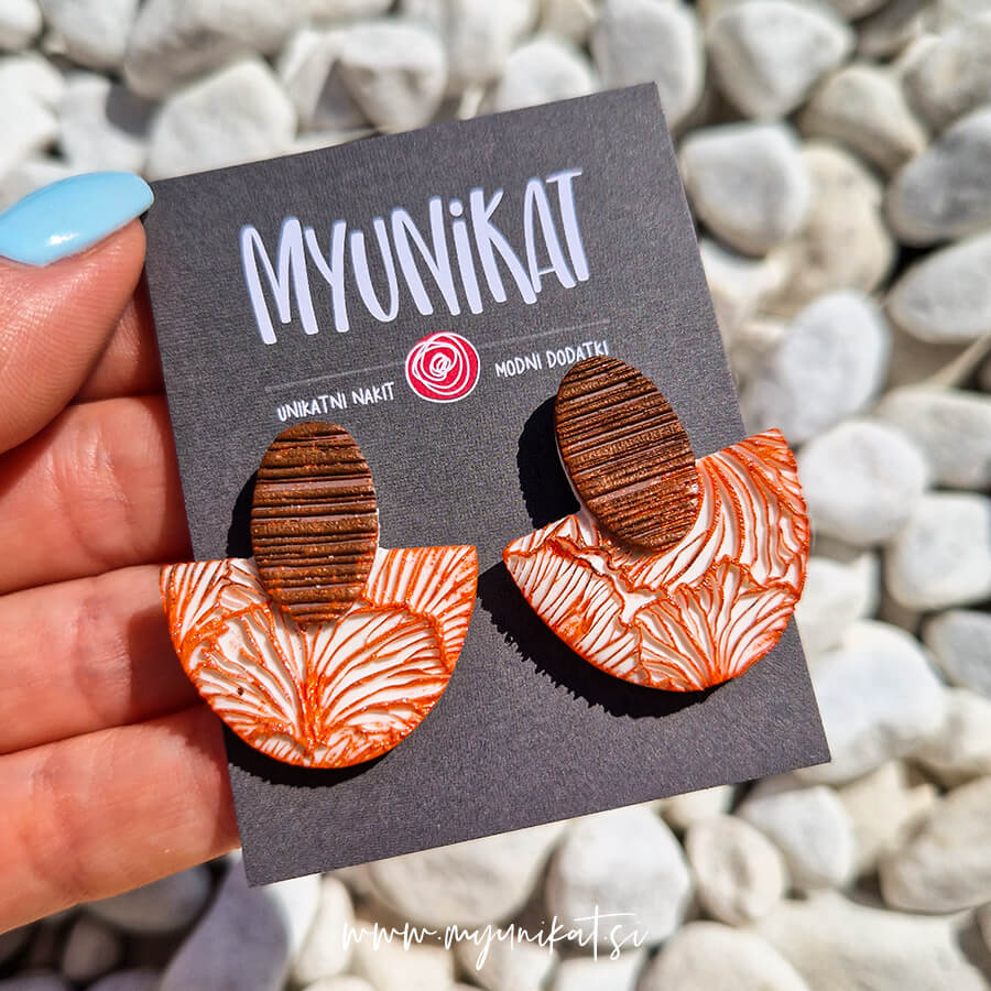 U524-unikatni-uhani-nakit-myunikat-TjasaVodeb-oranzna-