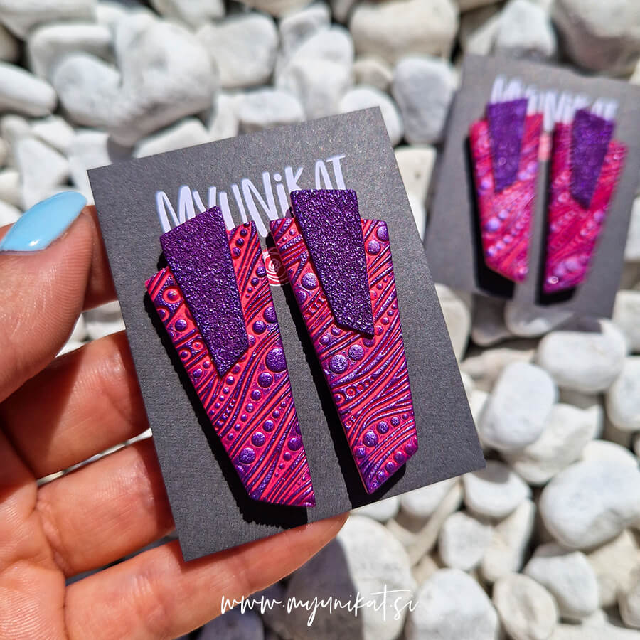 U534-unikatni-uhani-nakit-myunikat-TjasaVodeb-roza-viola-