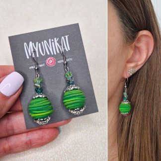 U756_viseci-unikatni-uhani-nakit-myunikat-TjasaVodeb-zelena