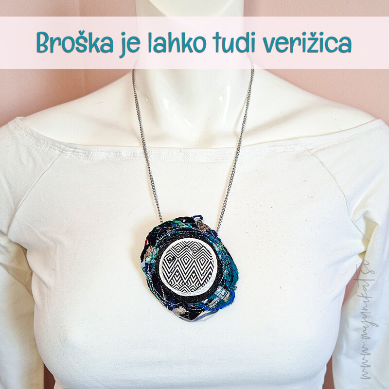 B56d_unikatna-broska-crna-bela-zelena-unikatni-nakit-myunikat-TjasaVodeb